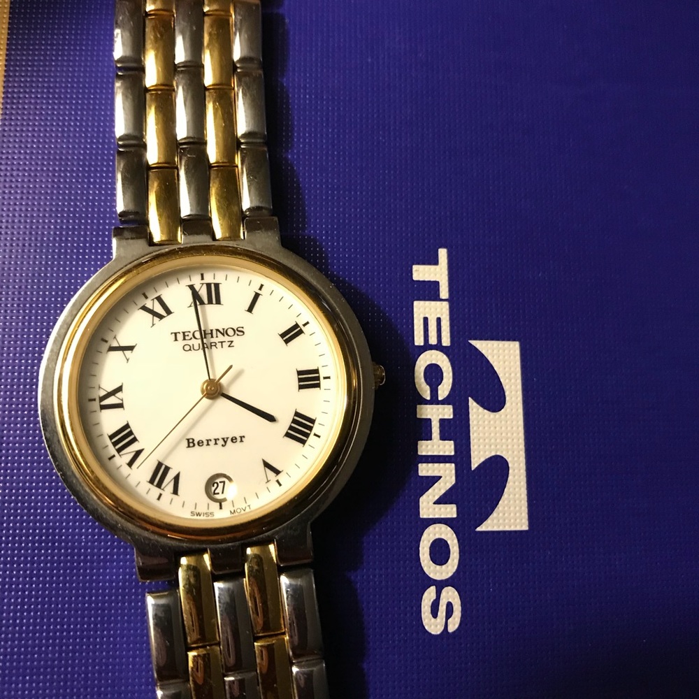 ❤️ Authentic TECHNOS Lady’s 2-Tone Watch